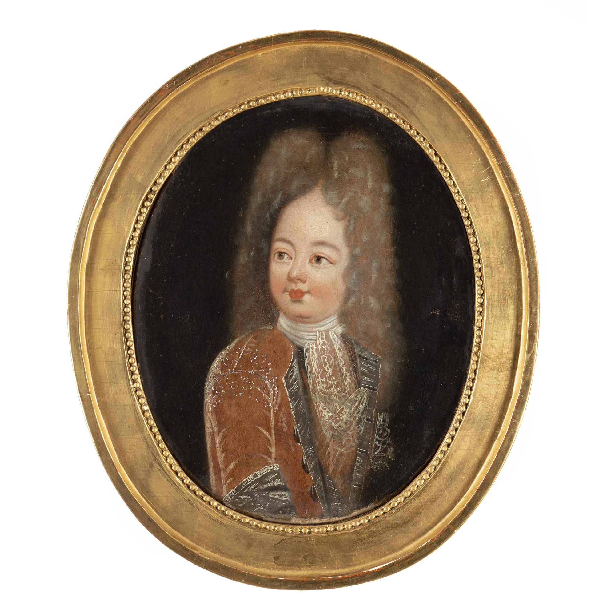 Pierre Mignard Gossporträtt / Portrait of a Boy