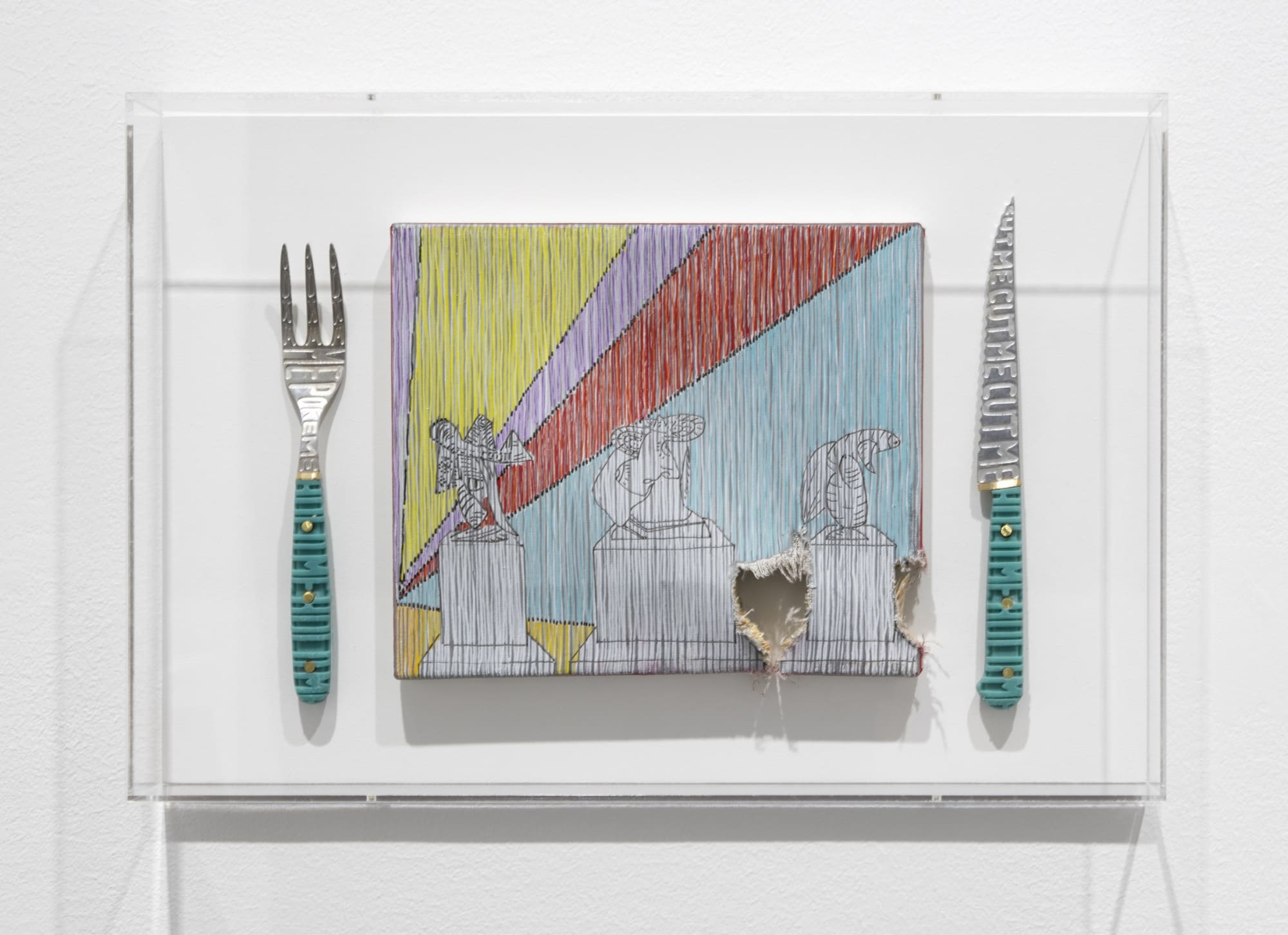 Thomas Broomé Eaten While Eating (II), 2019