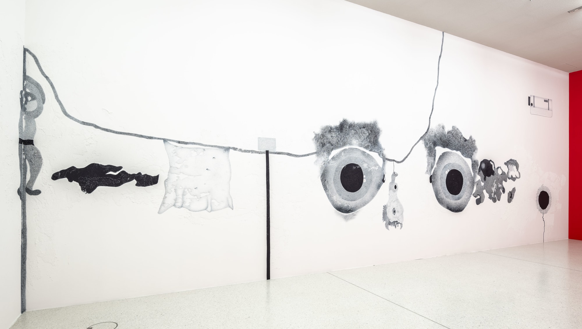 Installation view, "But you, yourself, with your own hand must open this door", Group Show, Westf&auml;lischer Kunstverein, M&uuml;nster, Germany, 2 March &ndash; 19 May 2024, photo credits: Thorsten Arendt.