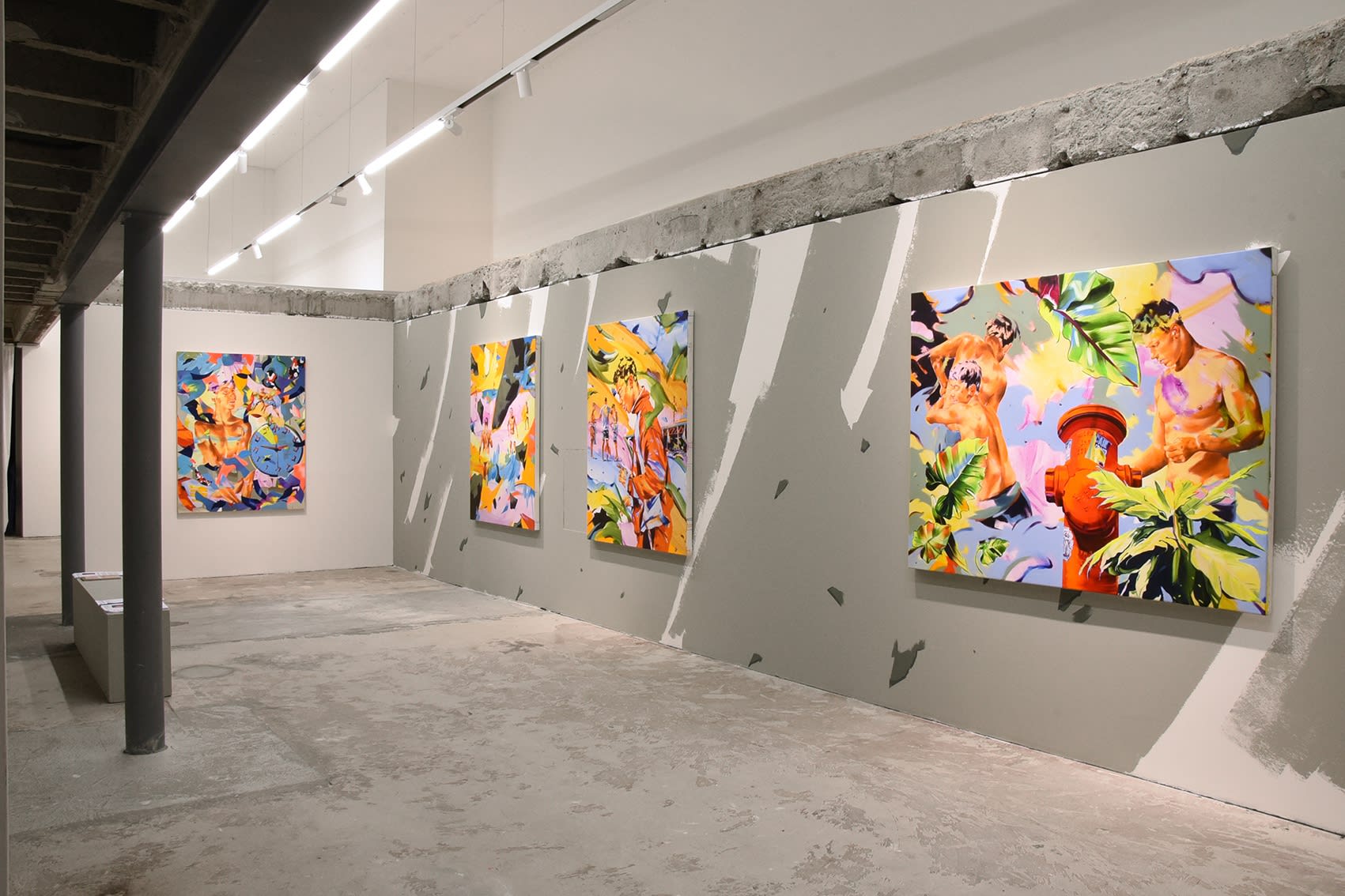 Norbert Bisky - Passengers Fabienne Levy Lausanne 27th November 2024 - 8th February 2025 © Tristan Savoy