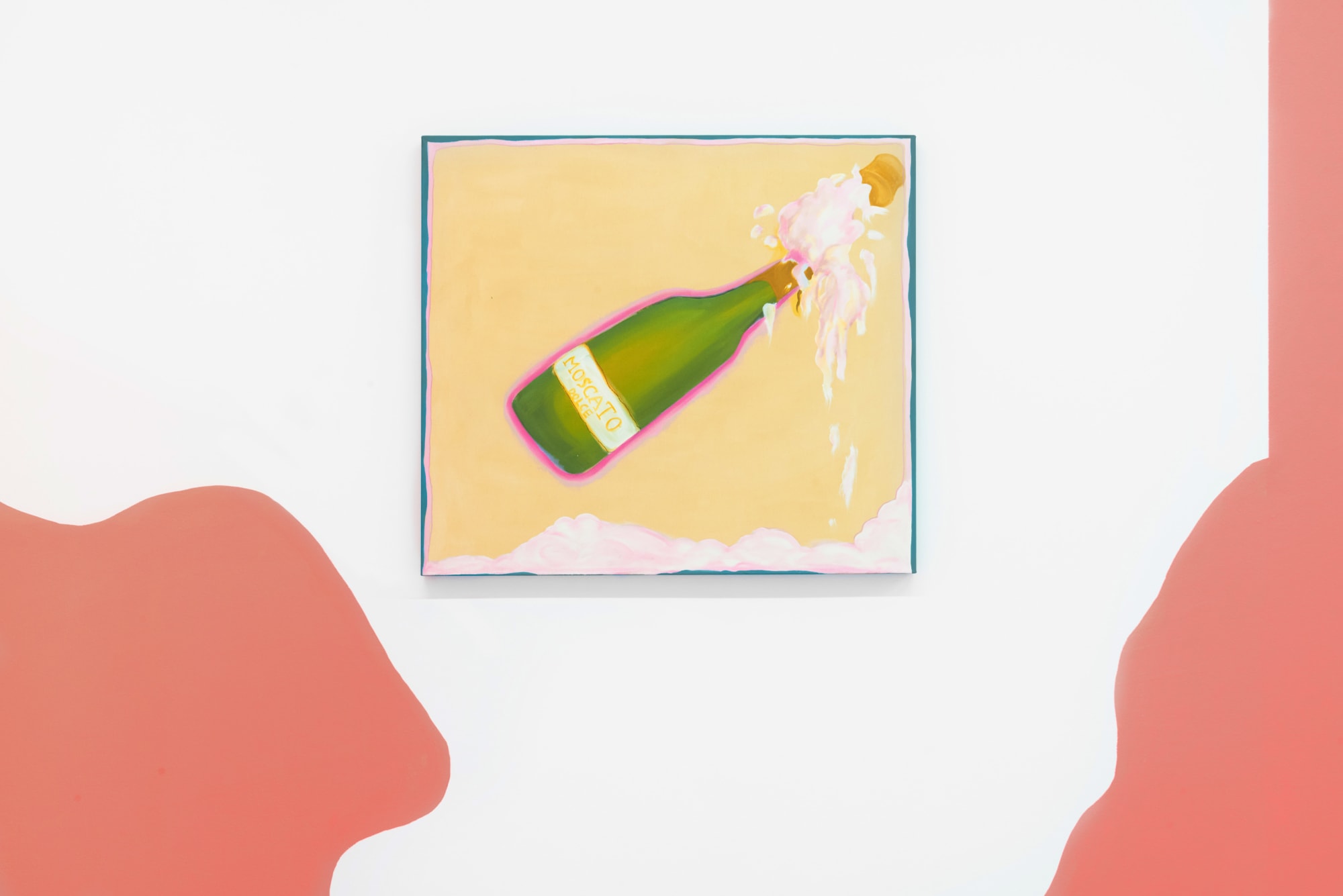 Célia Noverraz, Le Rose ne sauve personne, Fabienne Levy Geneva, 2025 © Léa Isoard