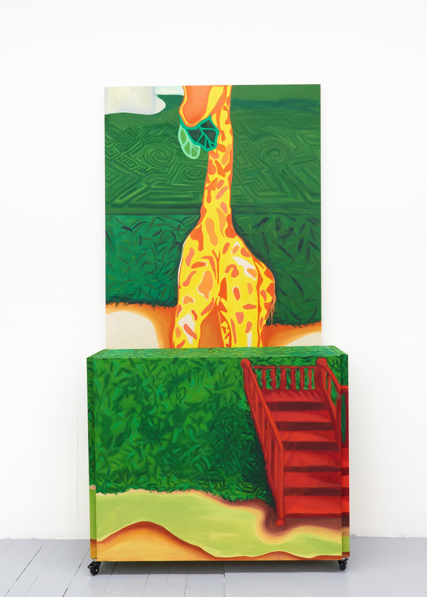 Célia Noverraz, Le Rose ne sauve personne, Fabienne Levy Geneva, 2025 © Léa Isoard