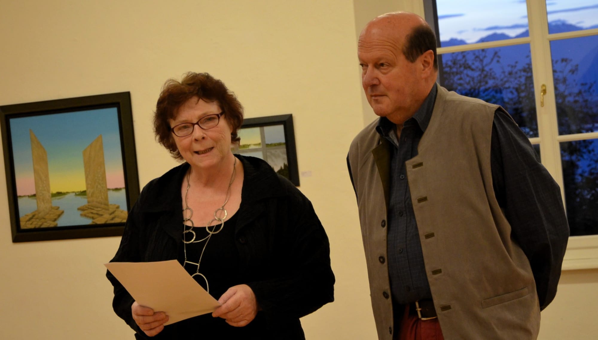 OPENING speech by Eleonore Schäfer & Franz Politzer, 2017 @ [FKc] FORUM KUNST contemporary