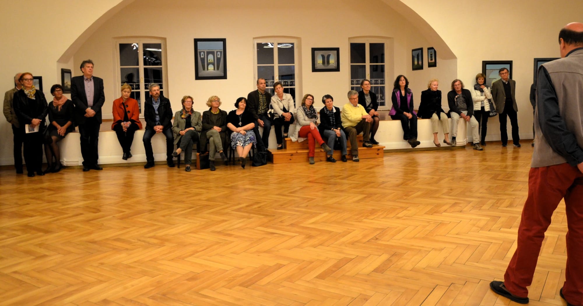 OPENING solo exhibition 'Vieldeutige Klarheit' by Franz Politzer, 2017