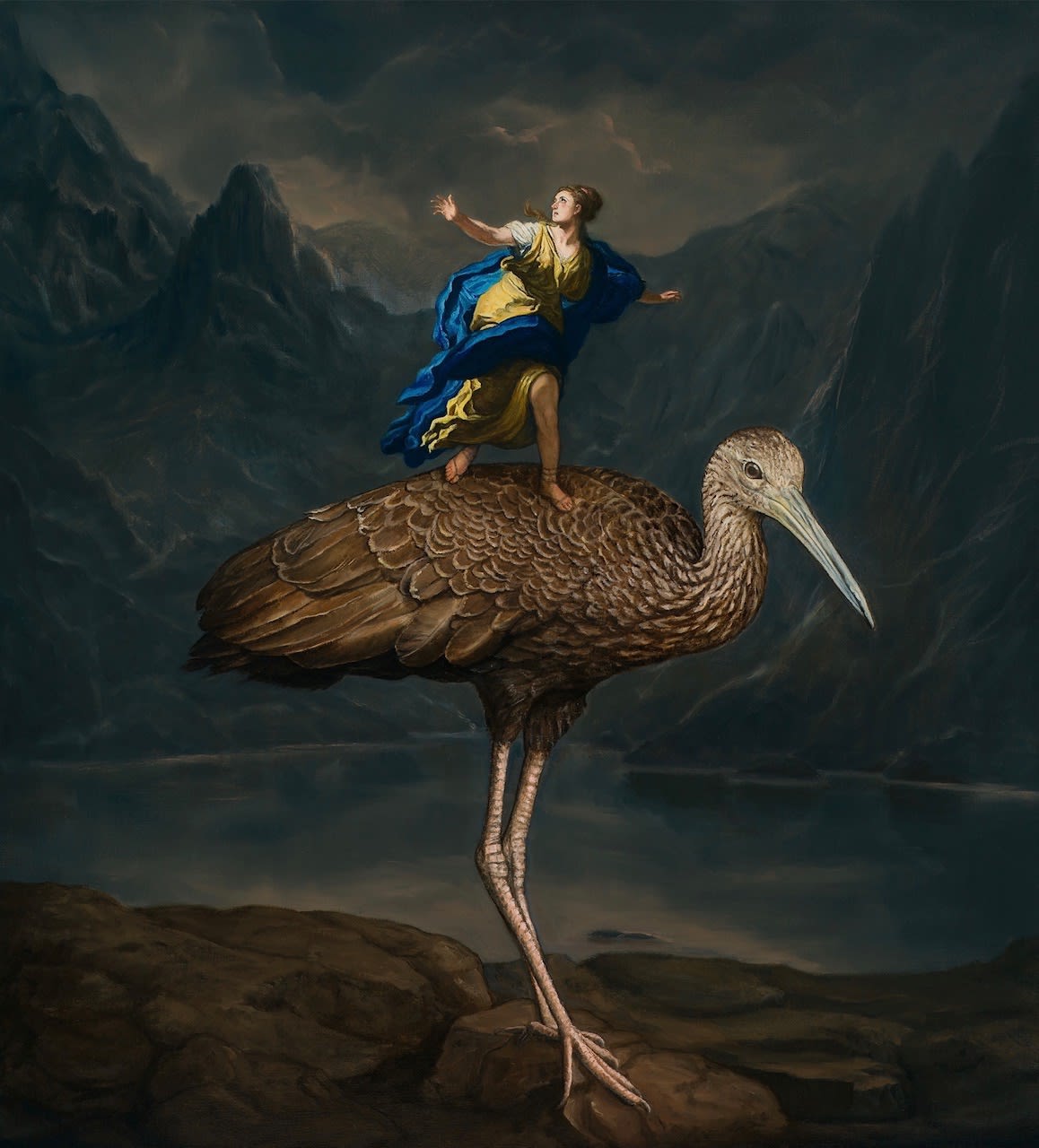 Carolynda Macdonald Refuge Oil on Linen 36x33 in