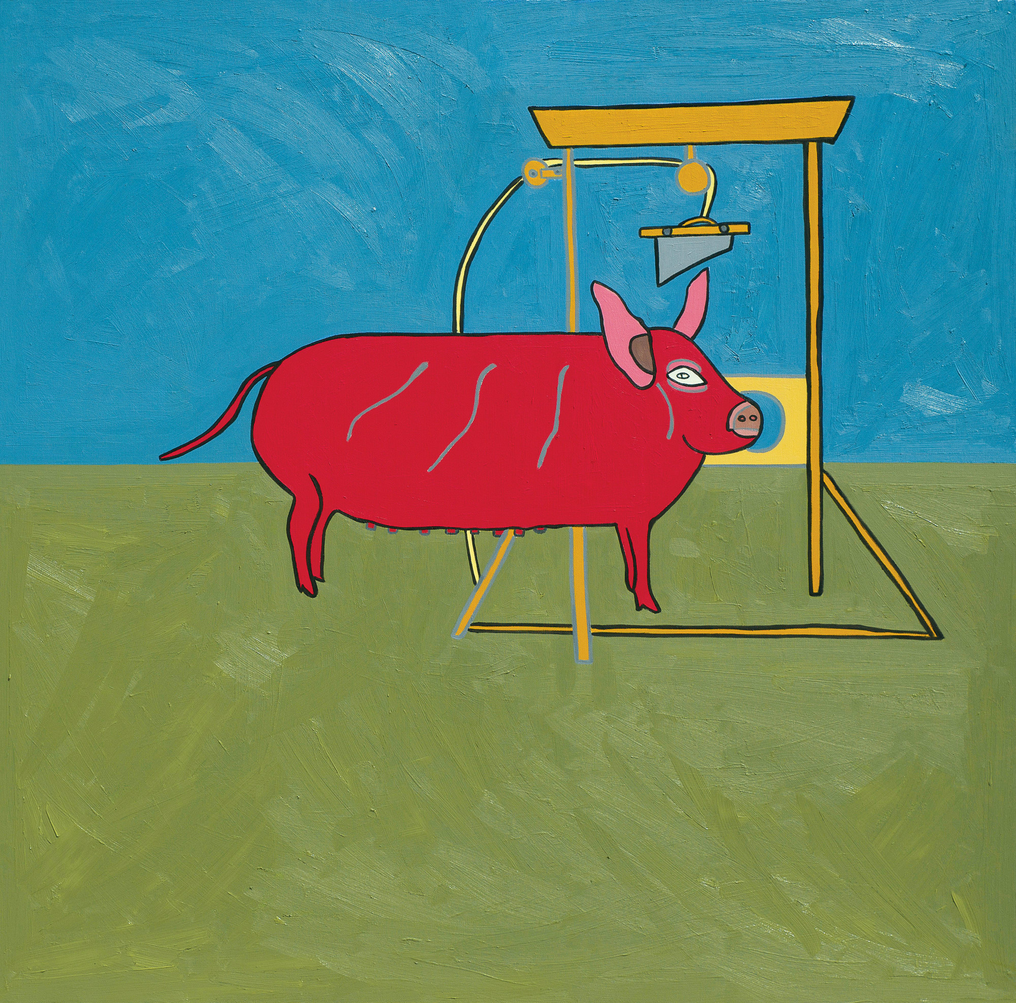 Will Thurman, Pig in Guillotine, 2019