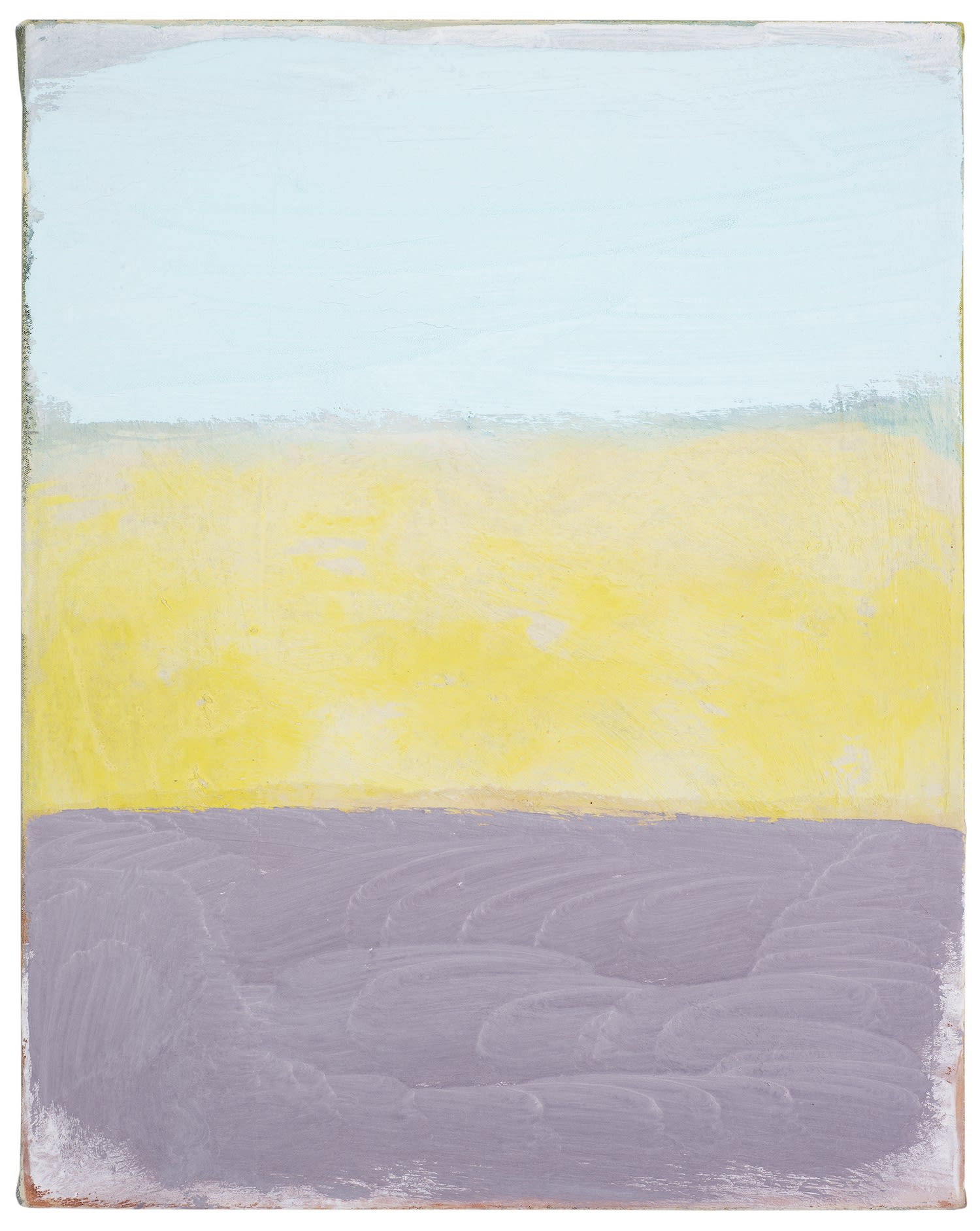 Selma van Panhuis, III (gelb, blau, caputmortuum), 2022