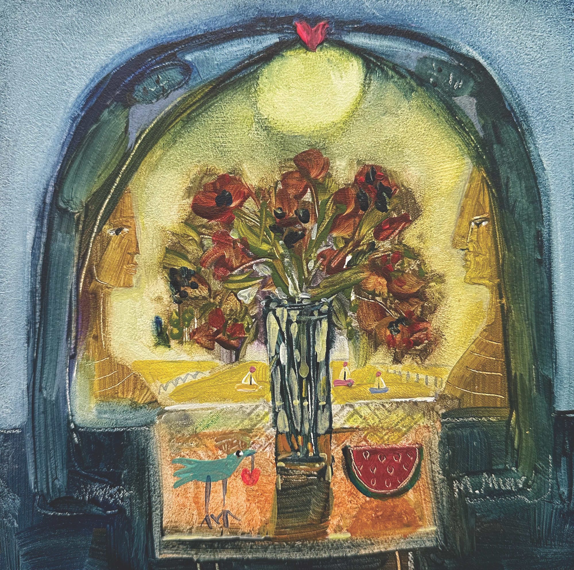 Morag Muir, Buttermilk Moon, 2023