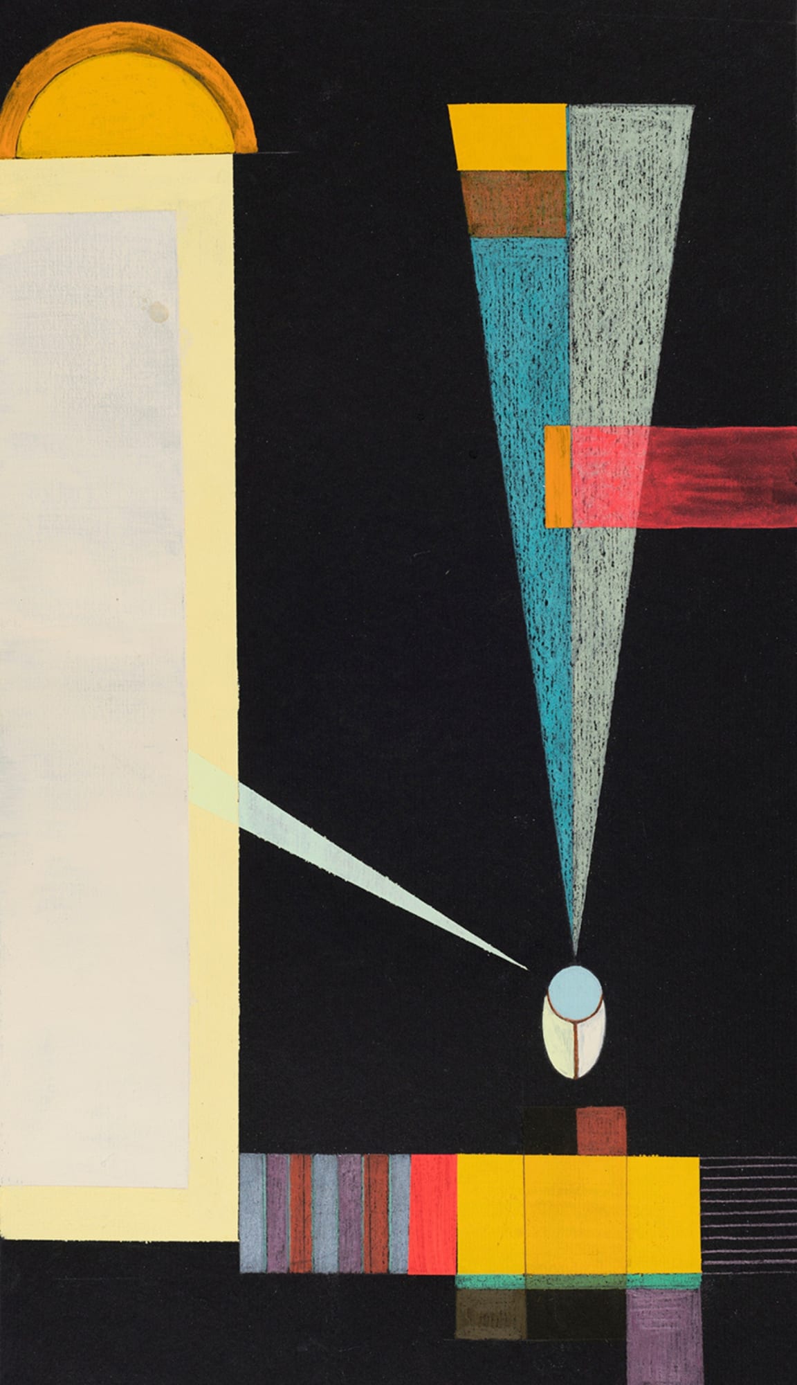 HILMA'S GHOST, X - Wheel of Fortune, 2021