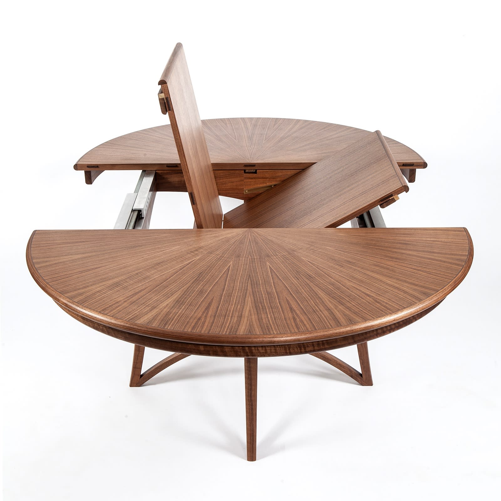 The 'butterfly' leaf is stored within the table.