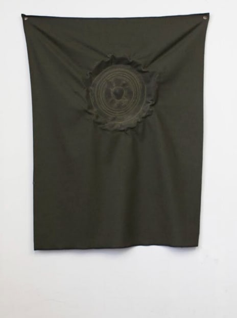 Moch Hahn T E W SDOM OF, 2018 Polyurethane, frabric, and hardware 109.5 x 148 cm (43 x 58.5 in)