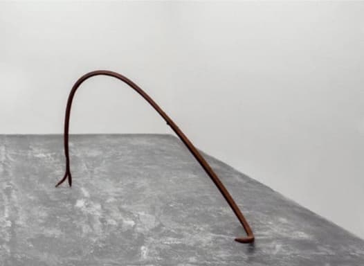 Moch Hahn Midnight Shuffle, 2018 Bent ash wood and hardware 91.5 x 127 x 10.5 cm (36 x 50 x 4 in)