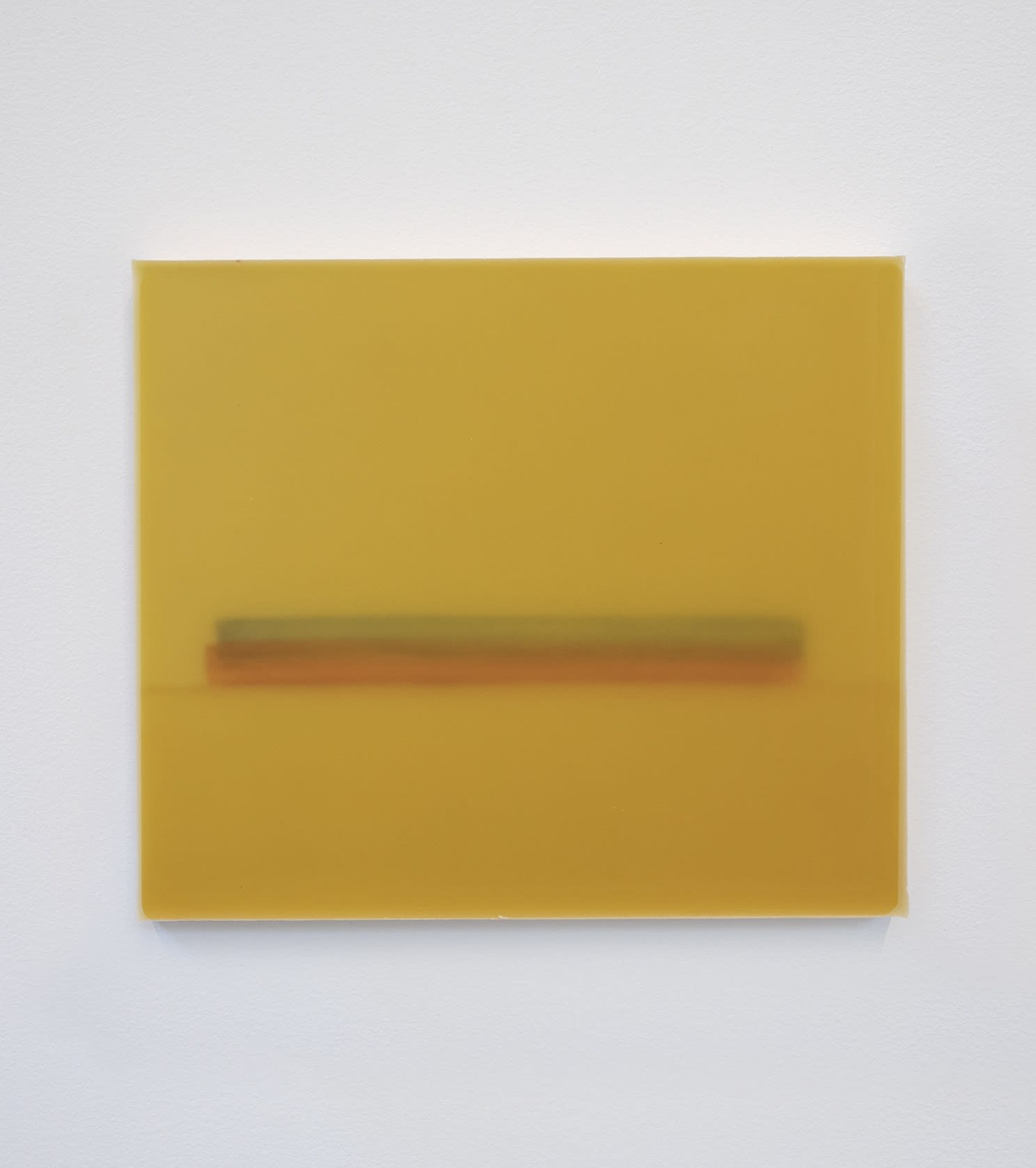 Manuela Garc&iacute;a De la serie En la superficie n&uacute;mero nueve, 2022 Encaustic and watercolor on wood 24 x 28 x 3.3 cm (9.45 x 11.02 x 1.30 in)