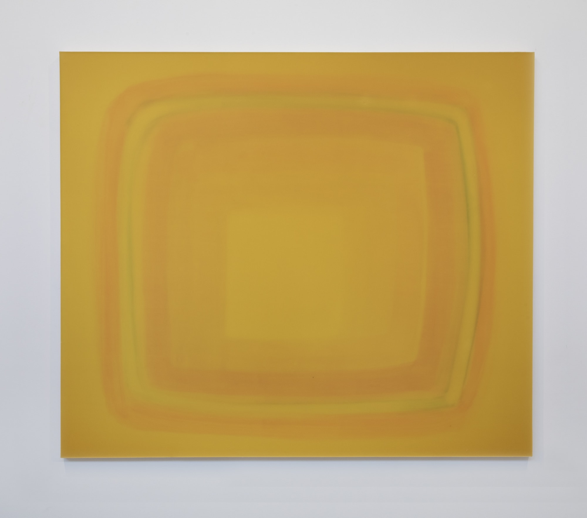 Manuela Garc&iacute;a De la serie En la superficie A trav&eacute;s, 2022 Encaustic and watercolor on wood 120 x 140 x 3.3 cm (47.2 x 55.1 x 1.3 in)