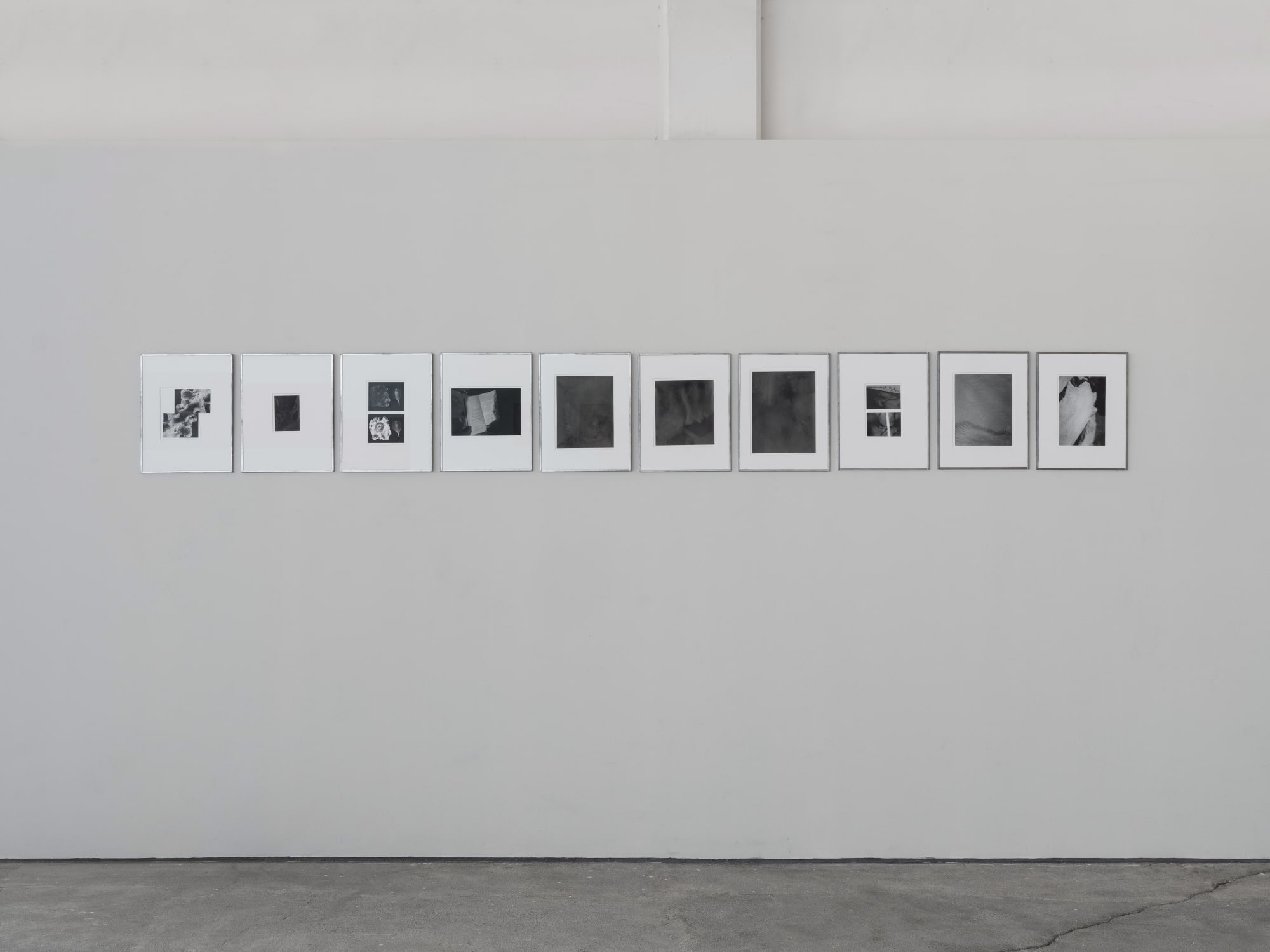 Manuela de Laborde Tercera parte - Eunice, 2025 10 framed photograph compositions 40 x 31 x 1 cm ea (15.7 x 12.2 x 0.4 in) Ed. of 1 + 2 AP