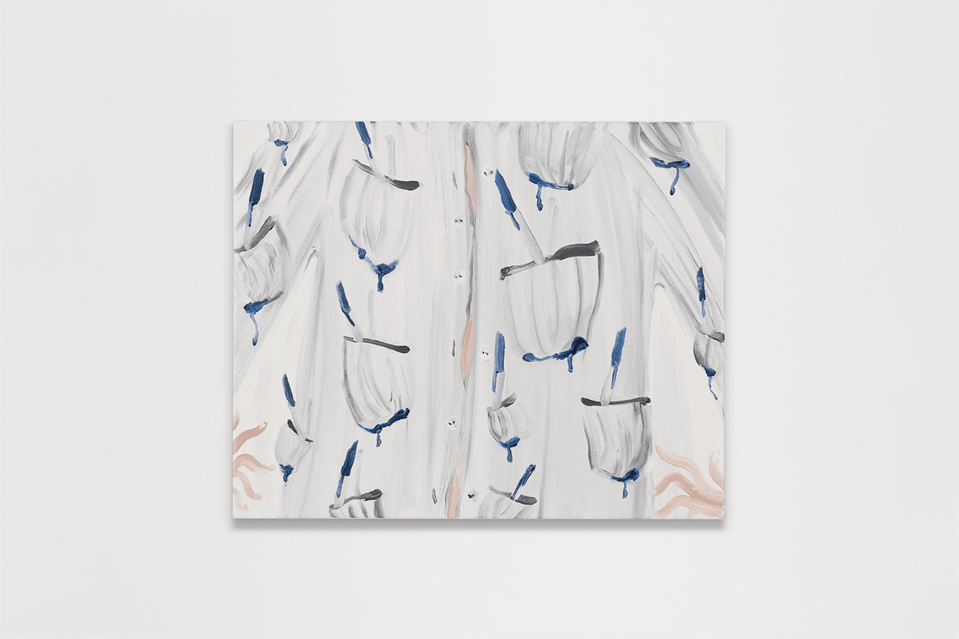 Jose Bonell Inspiración, 2025 Oil on linen 33 x 41 x 3 cm (13 x 16.1 x 1.2 in)