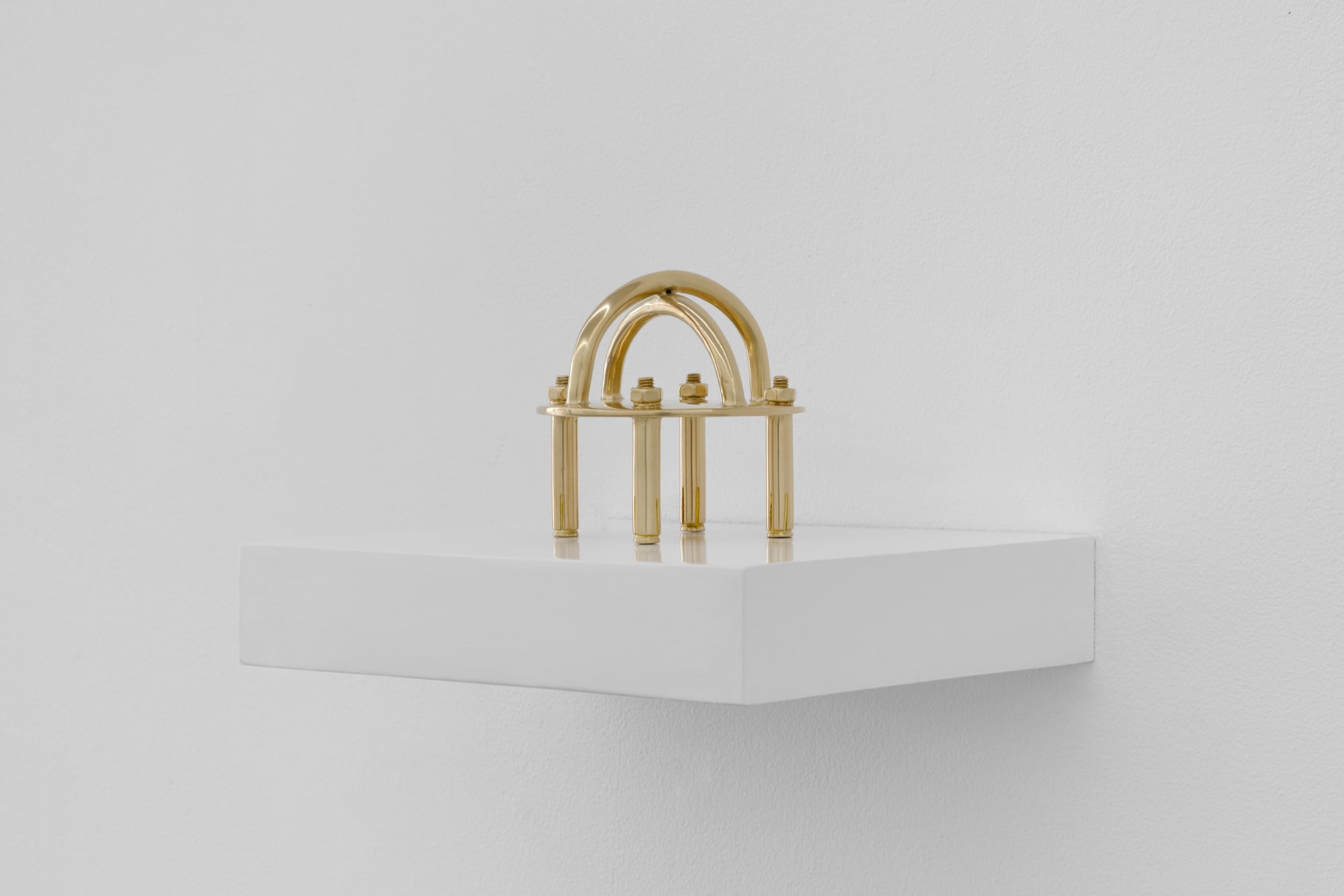 Leo Marz Yoga Swing Bracket, 2022 Brass 12 x 12 x 12 cm (4.72 x 4.72 x 4.72 in)