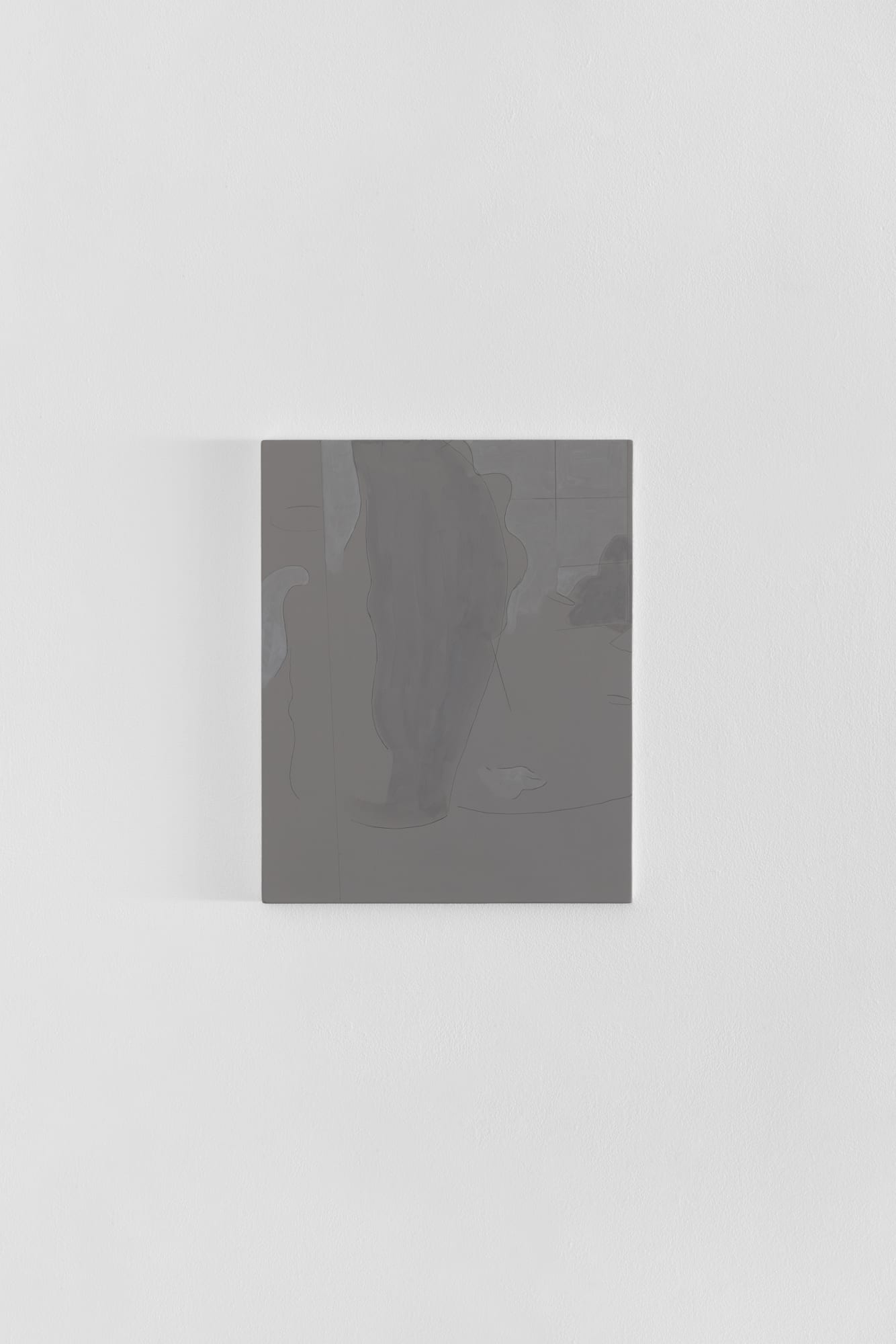 Leo Marz A Cuticule of Dust, 2022 Acrylic on wood 55 x 46 x 3 cm (21.65 x 18.11 x 1.18 in)