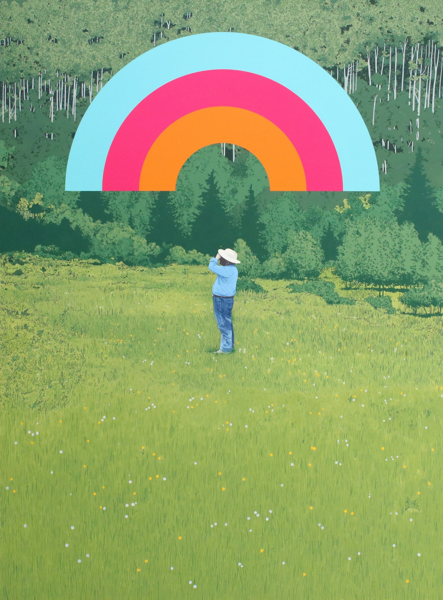 Evan Hecox Green Eternity, 2022