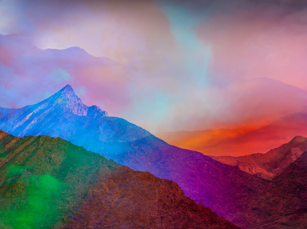Terri Loewenthal Psychscape 12 (Whale Peak, CA), 2018