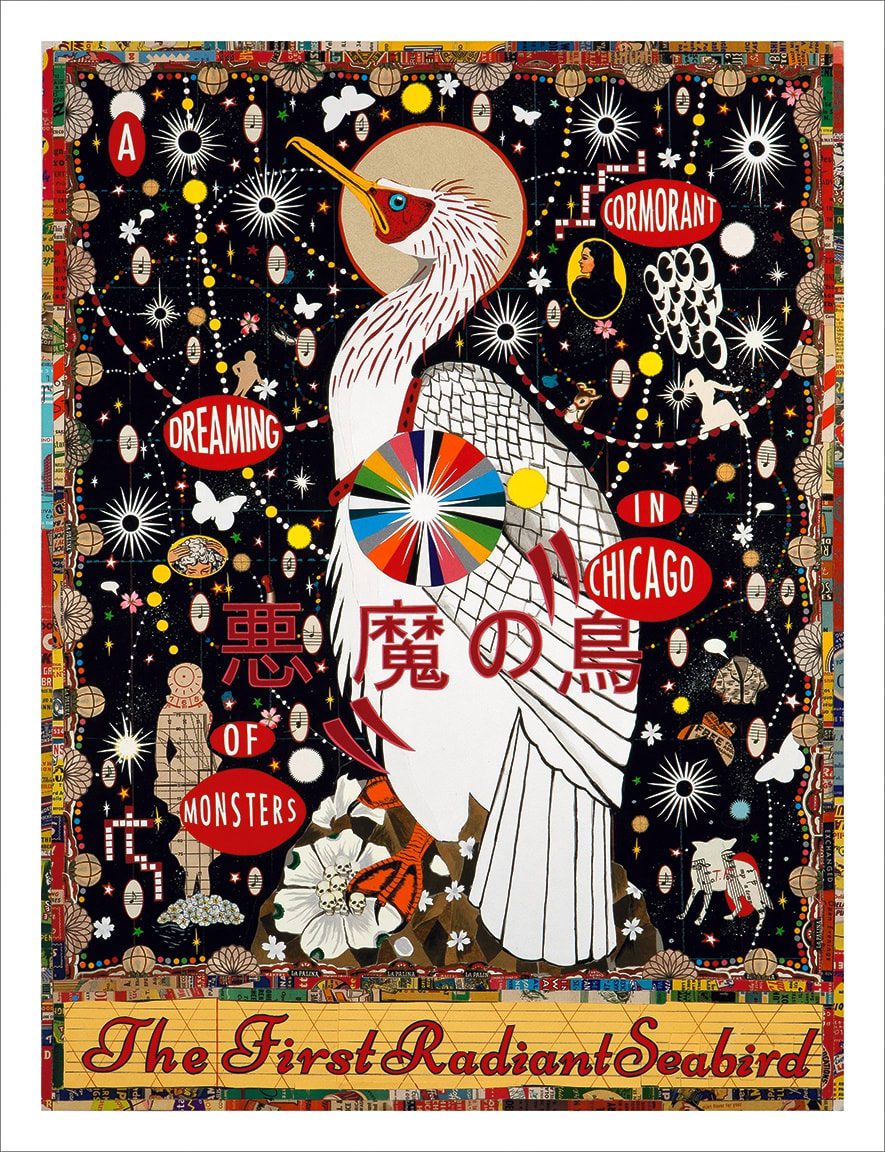 Tony Fitzpatrick The First Radiant Seabird, 2016 Pigment print on Somerset rag paper 28 x 21 in 71.1 x 53.3 cm Edition of 25 plus 10 Roman Numerals, 5 HC