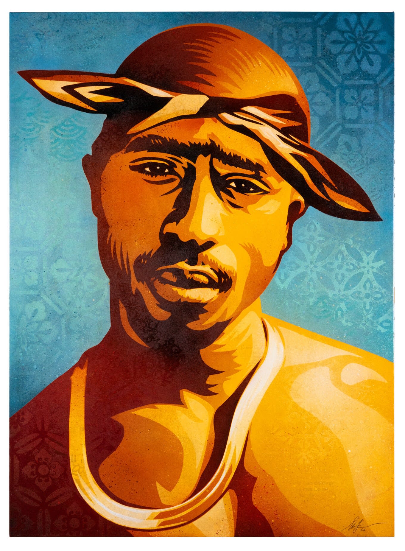 Shepard Fairey Tupac, 2004
