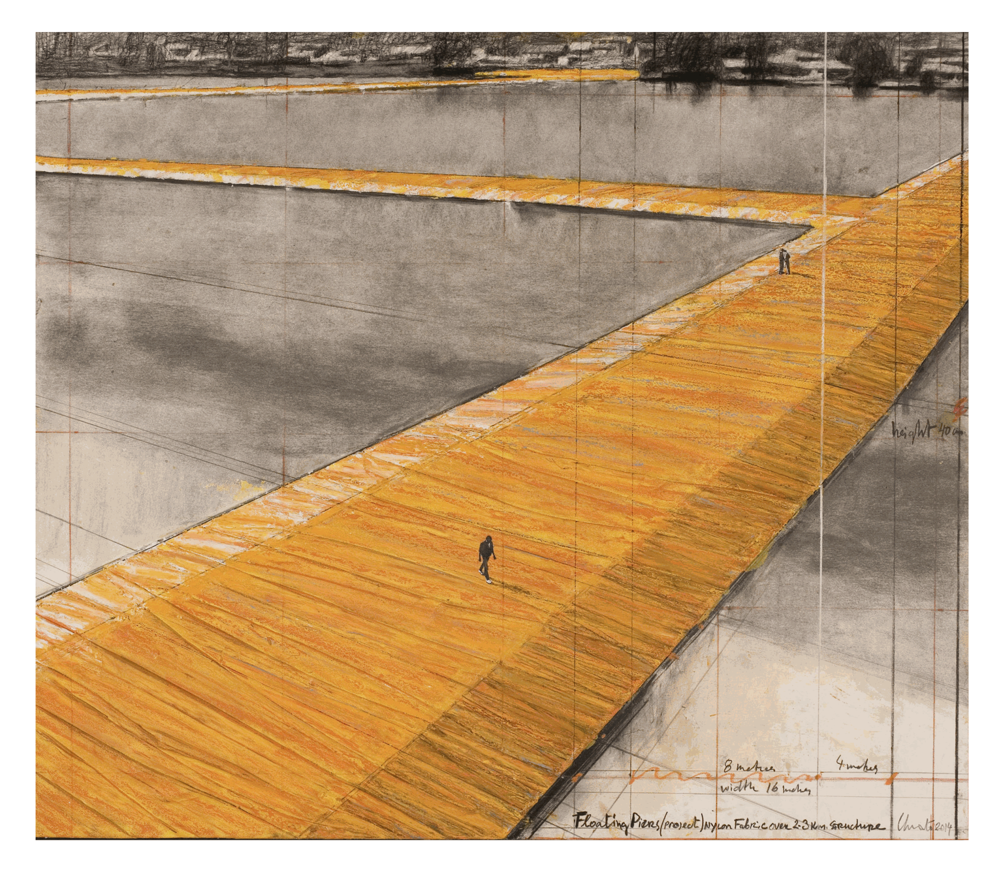 Christo Floating Piers (project), 2014