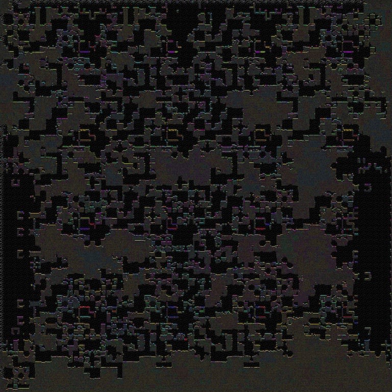 Upplausn / 4. Resolution Ed. 1/3 + AP, 2018 Diasec mounted inkjet print (antireflective, UV protected acrylic glass) 160 x 160 cm HS0005 Edition of 3 plus 1 artist's proof