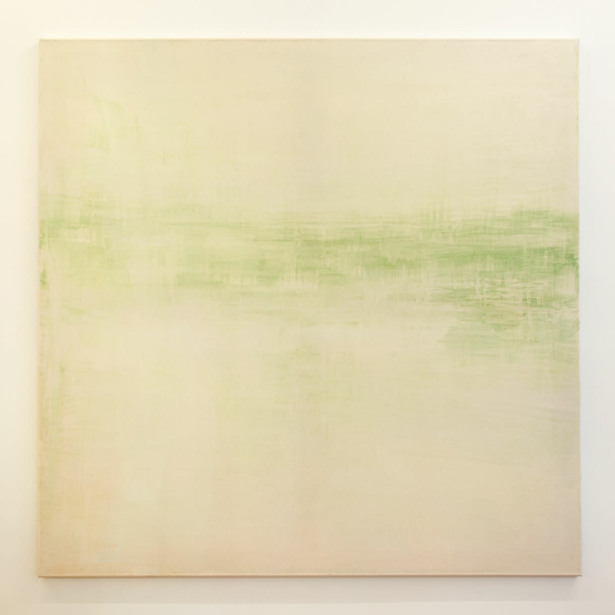 Land I, 2013 Vatnslitir á striga 120 x 120 cm HAÁ0072