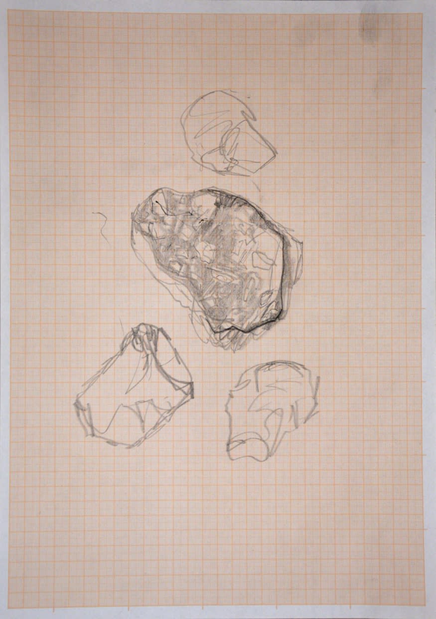 Að gera kunnugt (Vinnuminni) , 2014 blý á pappír Making Know (Working memory), 2014 graphite on paper 42 x 29,5 cm