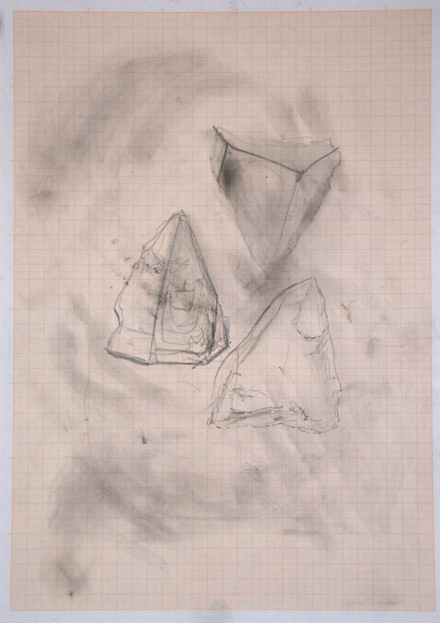 Að gera kunnugt (Vinnuminni), 2014 blý á pappír Making Know (Working memory), 2014 graphite on paper 42 x 29.5 cm