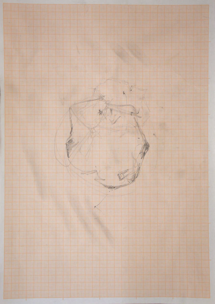 Að gera kunnugt (Vinnuminni), 2014 blý á pappír Making Know (Working memory), 2014 graphite on paper 42 x 29.5 cm