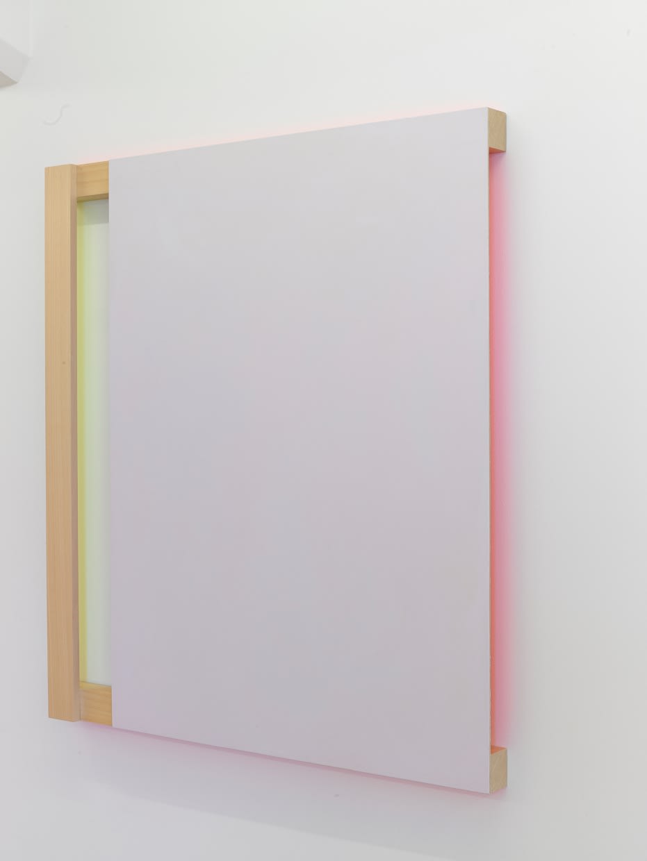 Jeanine Cohen Plenty and Empty N°18, 2012 Akrýl- og flúermálning á við 120 x 110 x 8 cm JEC0011