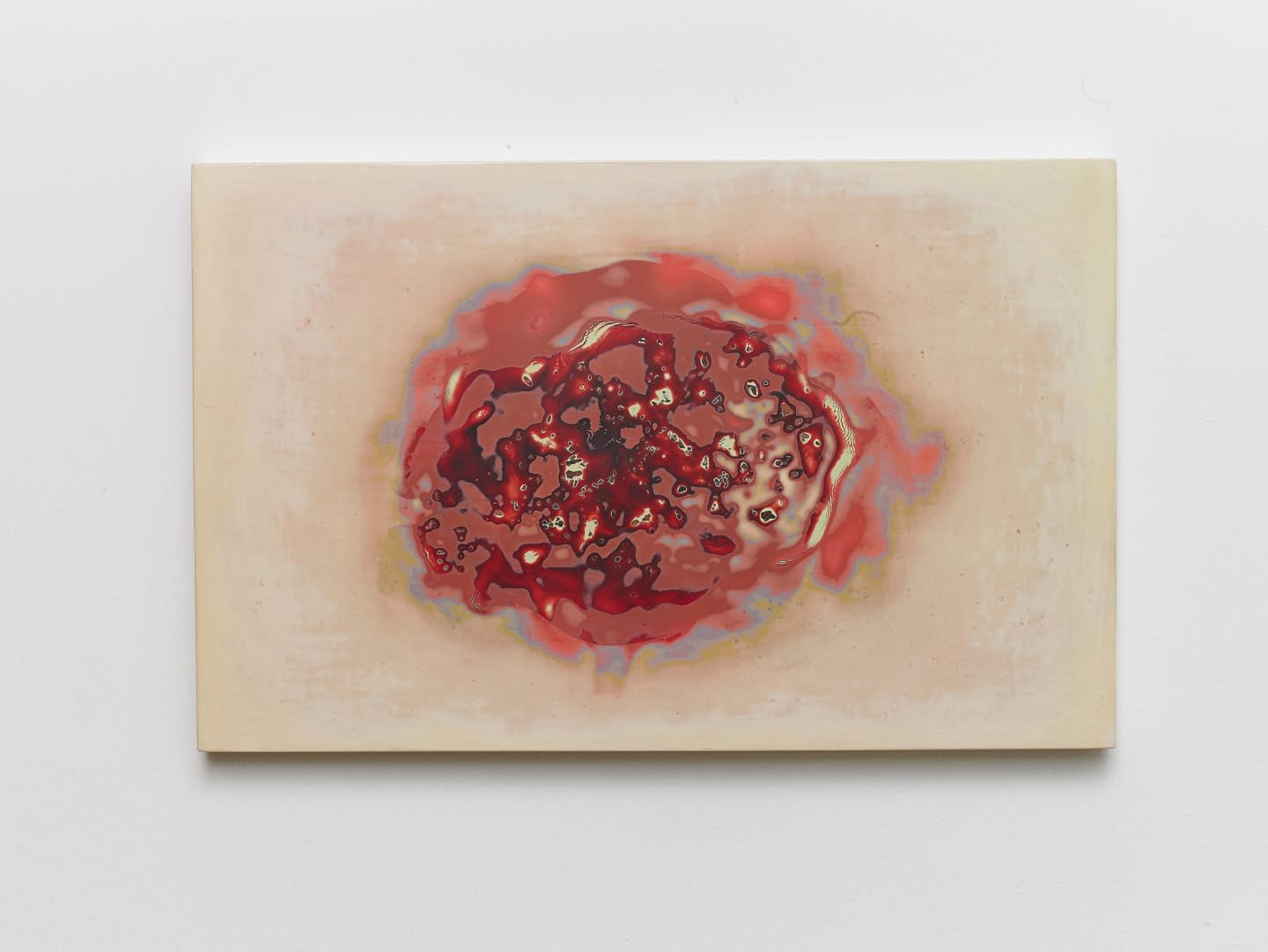 Guðjón Ketilsson Húðmein - á sýningu, 2004 vatnslitir á pappír Húðmein - á sýningu, 2004 watercolor on paper 30 x 42 cm GUK0124