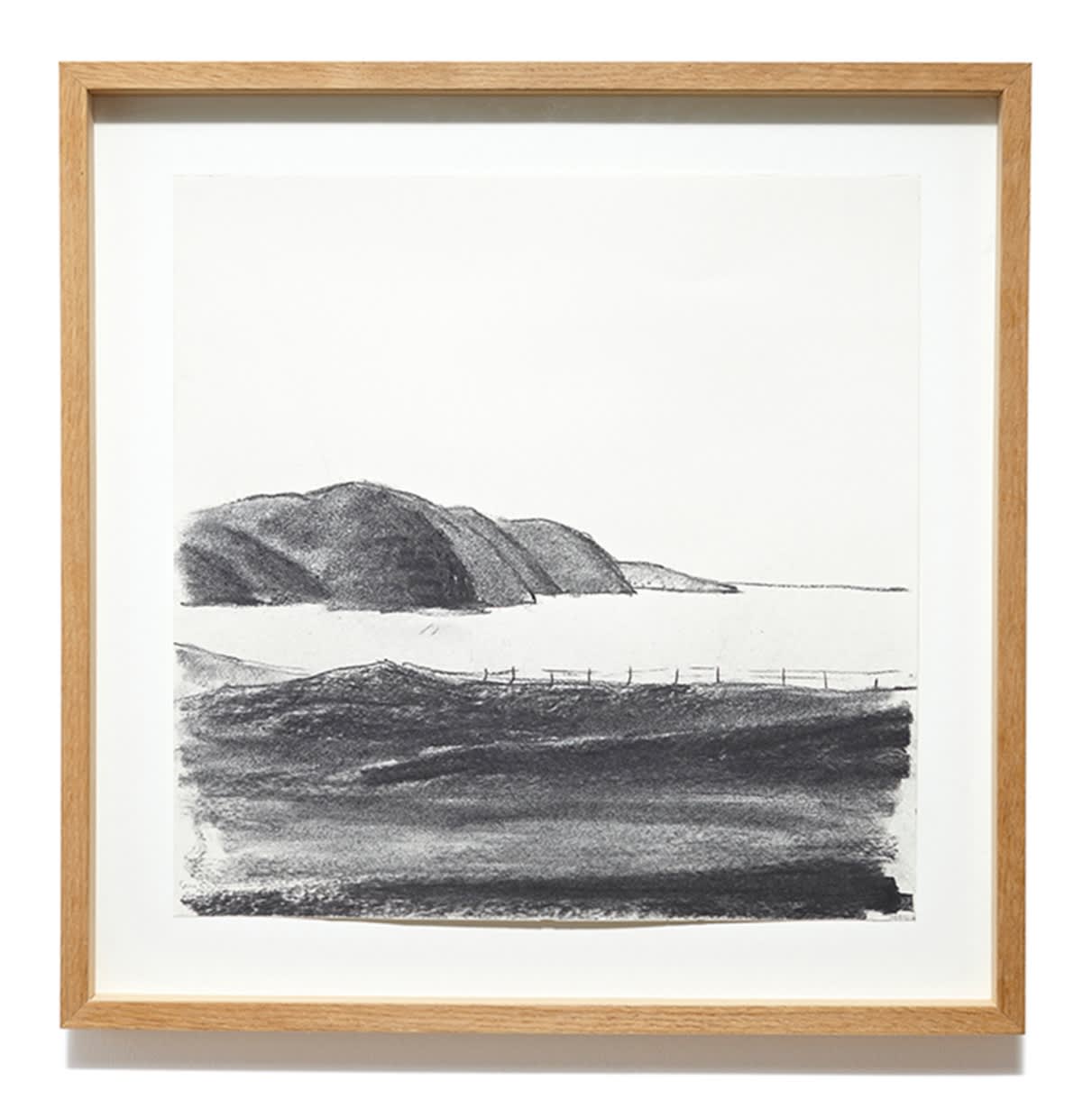 Georg Guðni Skálfandi, 2008 kol á pappír Skálfandi, 2008 charcoal on paper 40 x 40 cm GGH0019