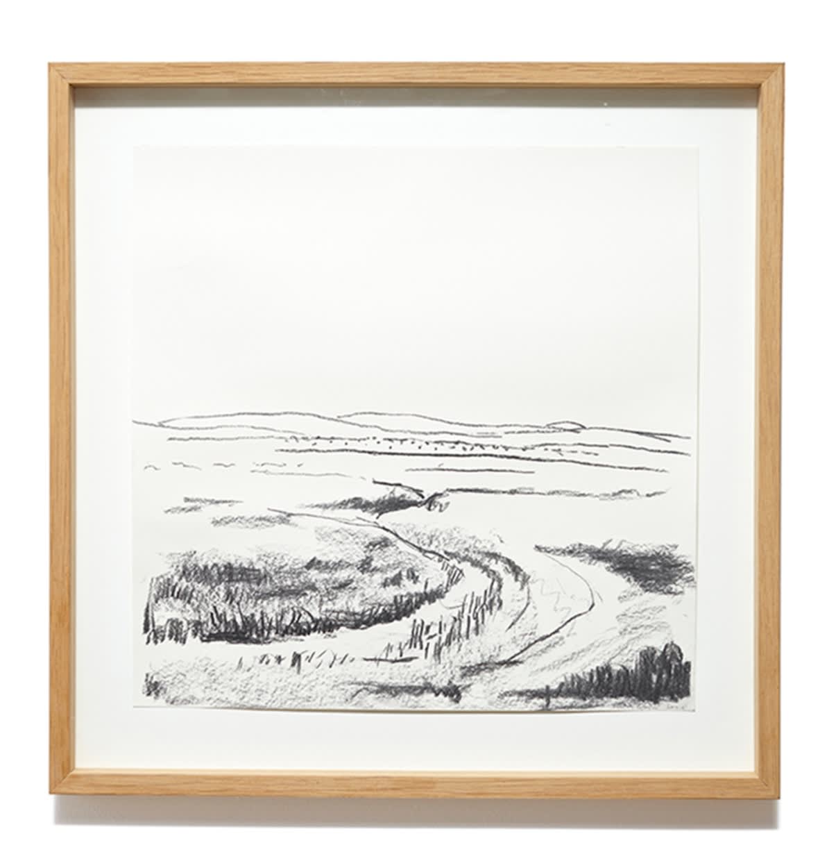 Georg Guðni Án titils , 2008 kol á pappír Untitled, 2008 charcoal on paper 40 x 40 cm GGH0020