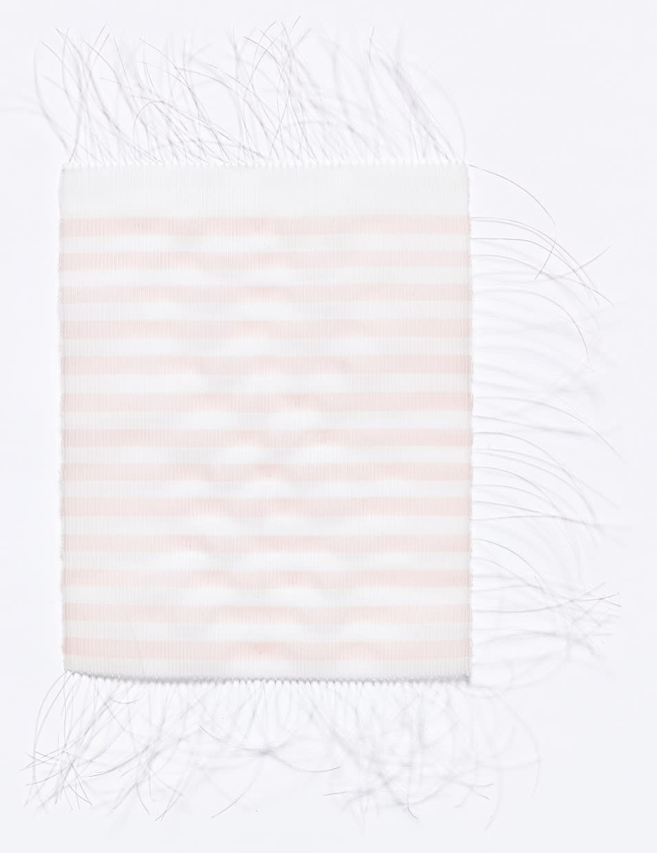 Hildur Bjarnadóttir Án titlis , 2000 ofið 4 punda girni Untitled, 2000 woven 4 pund fishing line 27 x 21.5 cm HIB0031