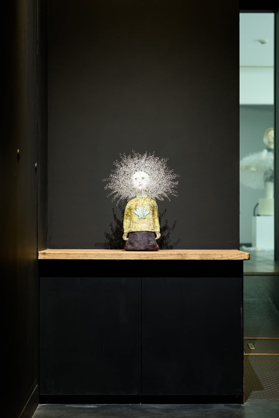 菅野 有紀子: 「撫でる、抱き寄せる、リードを持つ」