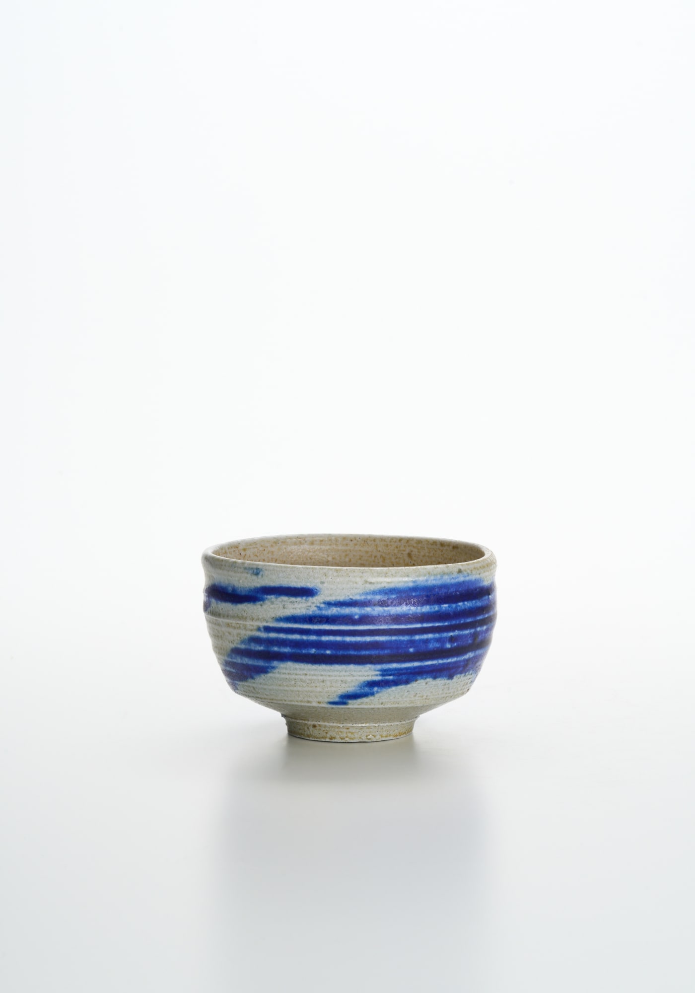 塩釉茶碗/ Tea bowl with salt glaze 1993-1995, 陶/ Ceramic H6.5 × W10.5 × D10.5 cm