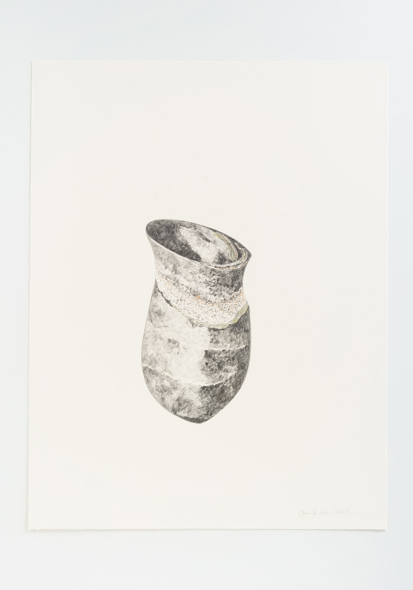 ジェニファー・リー： セラミックとドローイング