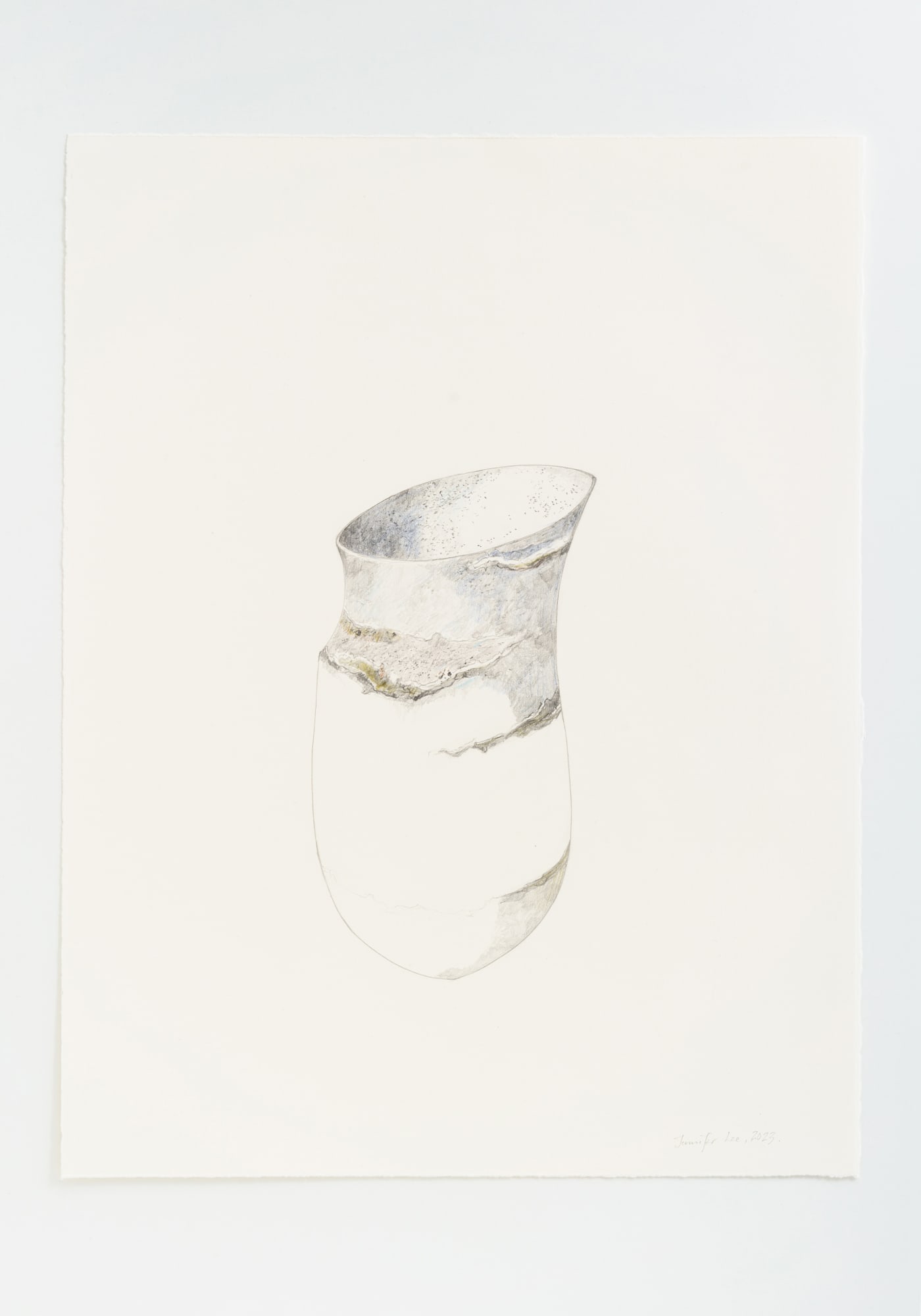 ジェニファー・リー： セラミックとドローイング