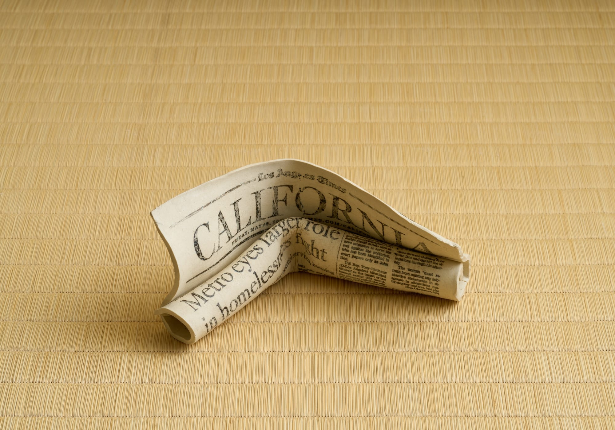 Jimin Jeon 2024, 印刷したセラミック/ Silkscreen on ceramic H10 × W24 × D10 cm