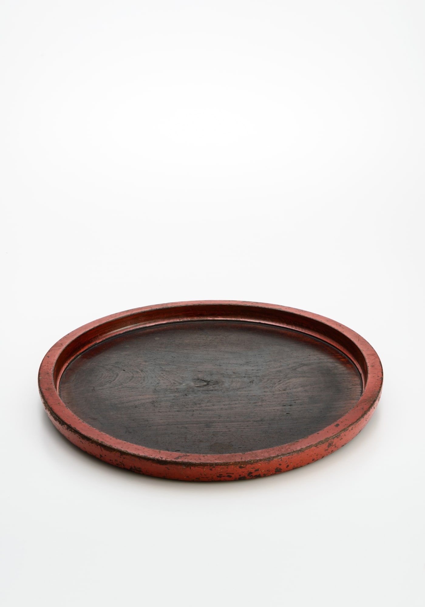 漆塗 大盆/ Negoro round tray H3 x W50 x D50 cm