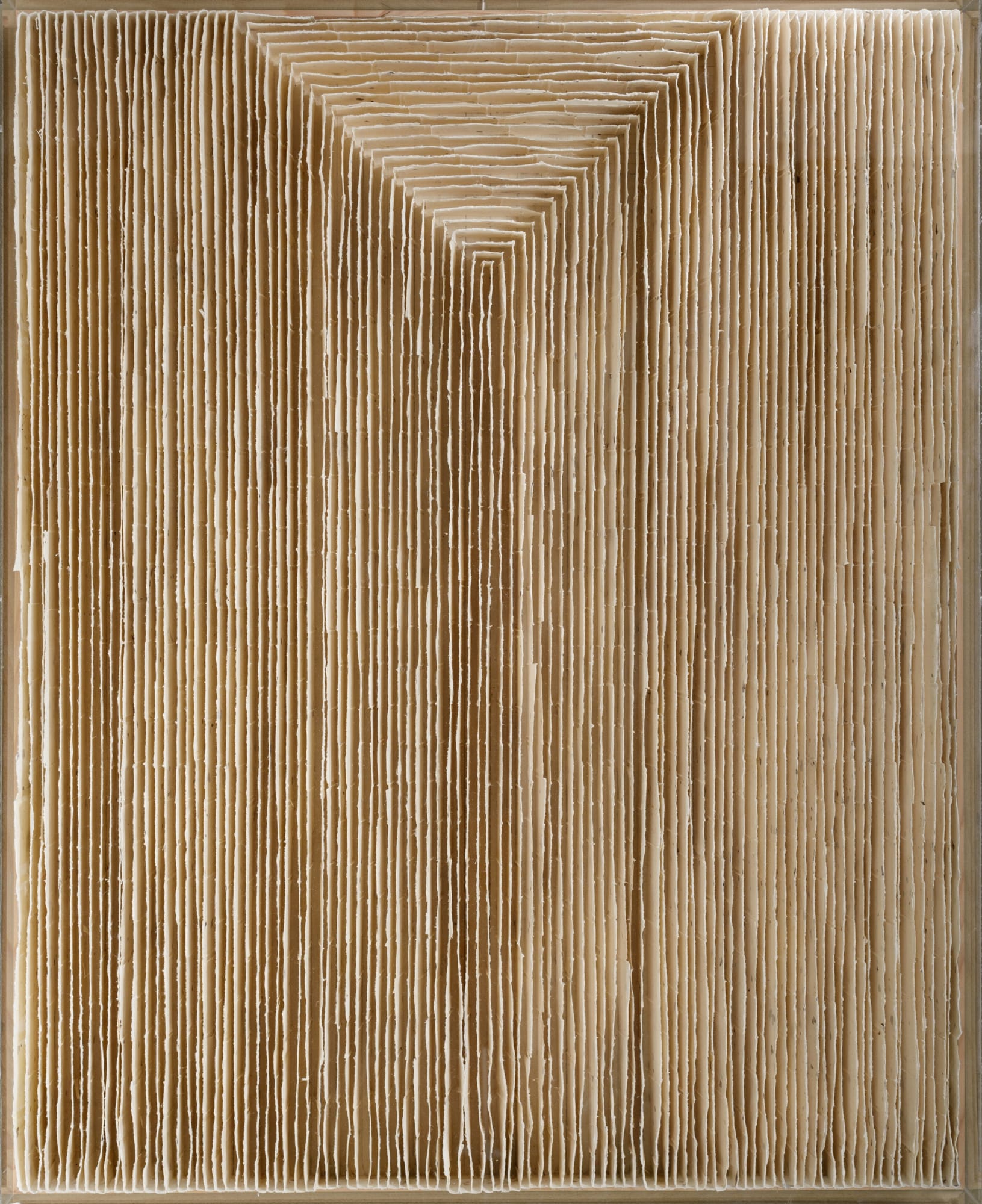 紙物/ Paper Things 2020, パネルにミクストメディア/ Mixed media on panel H72 × W90 cm