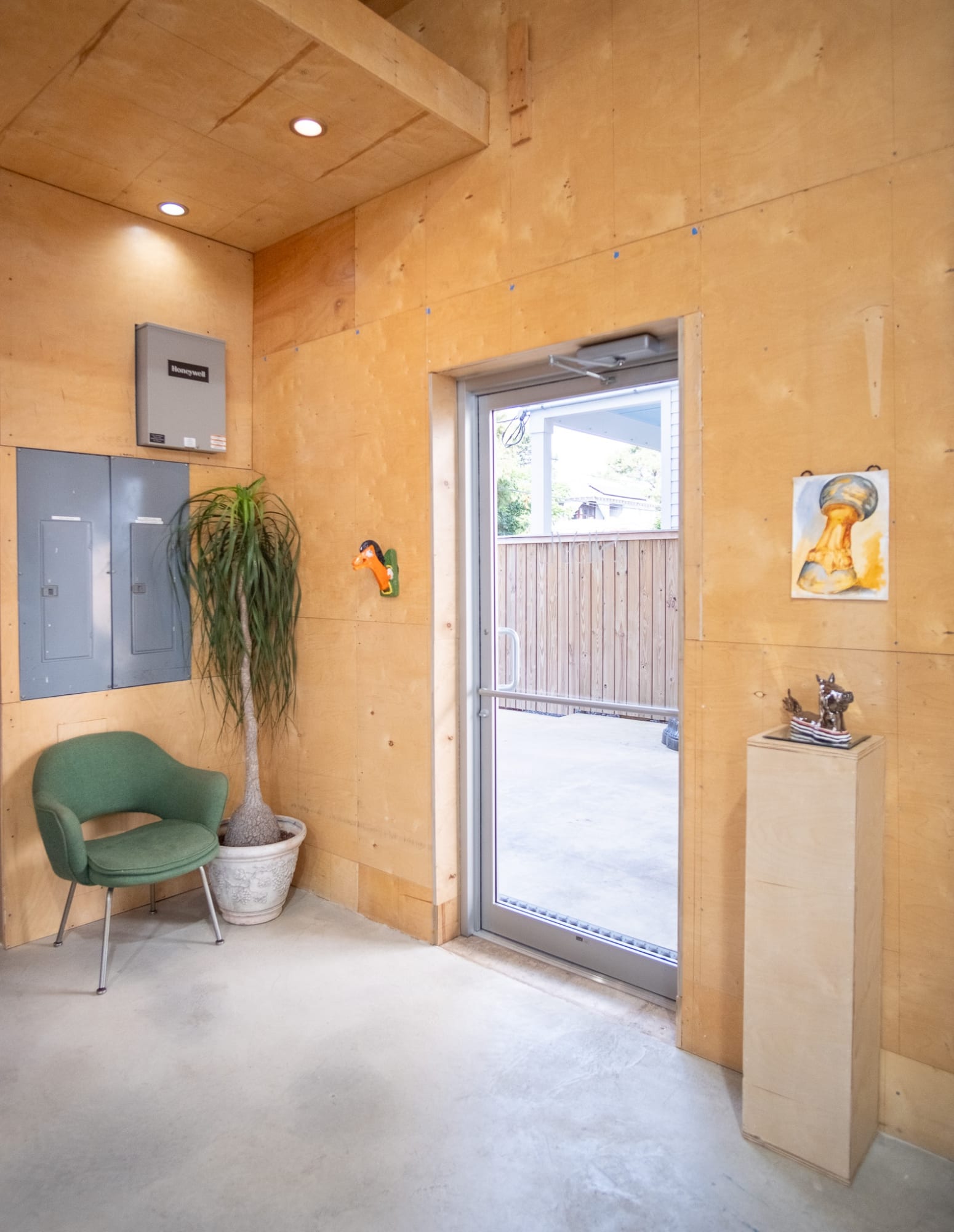 Installation image from Gentling at Sibyl Gallery