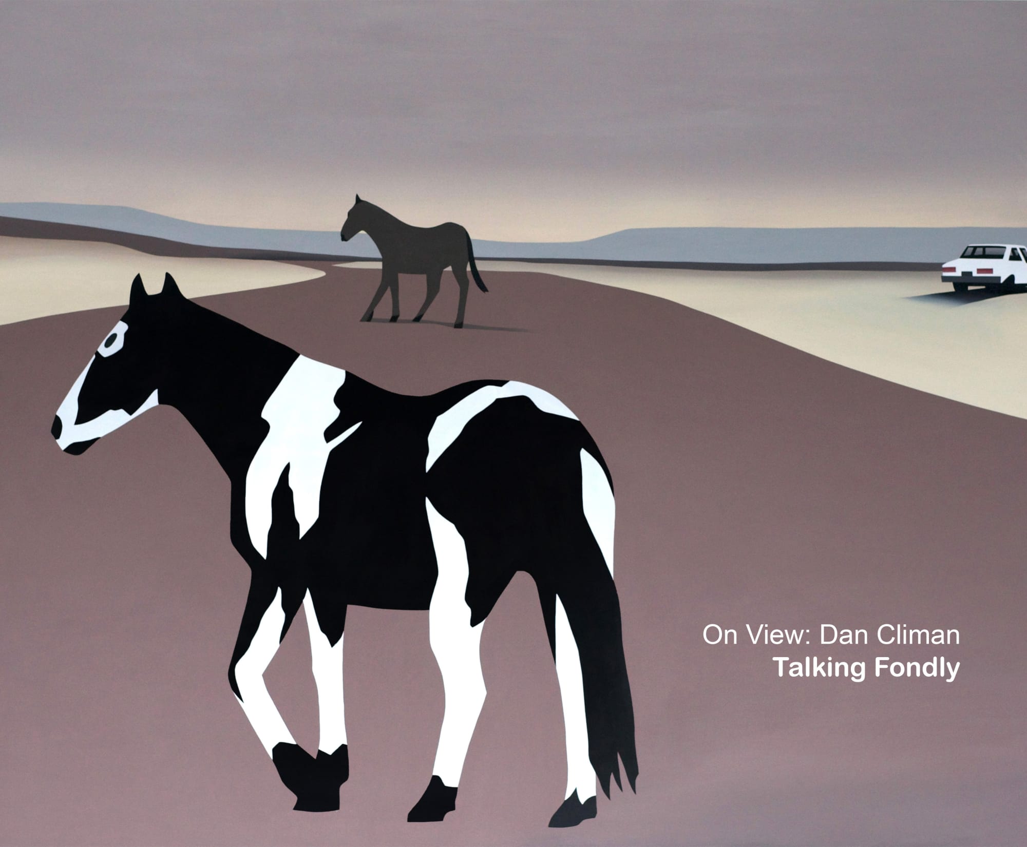 painting of horses in a field
