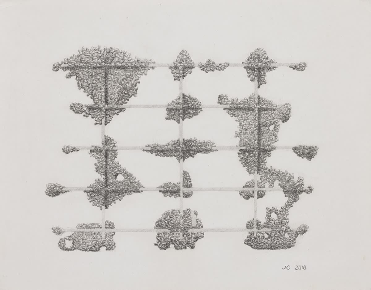 Jack Craig, Dripped Bronze Study 1, 2018