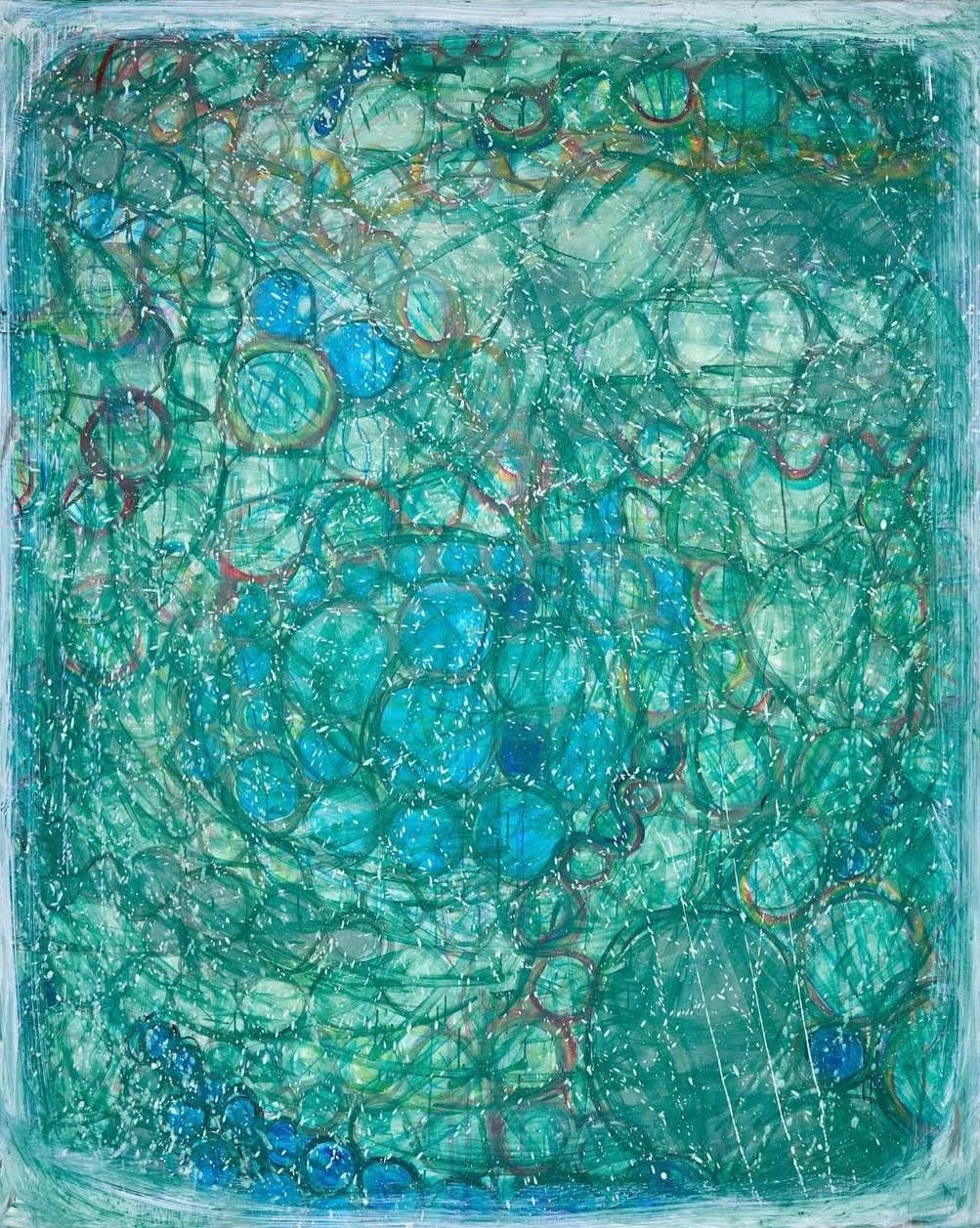 김미영 Meeyoung Kim Leap-The-Dips, 2023 Oil on canvas 227.3 x 181.8 cm