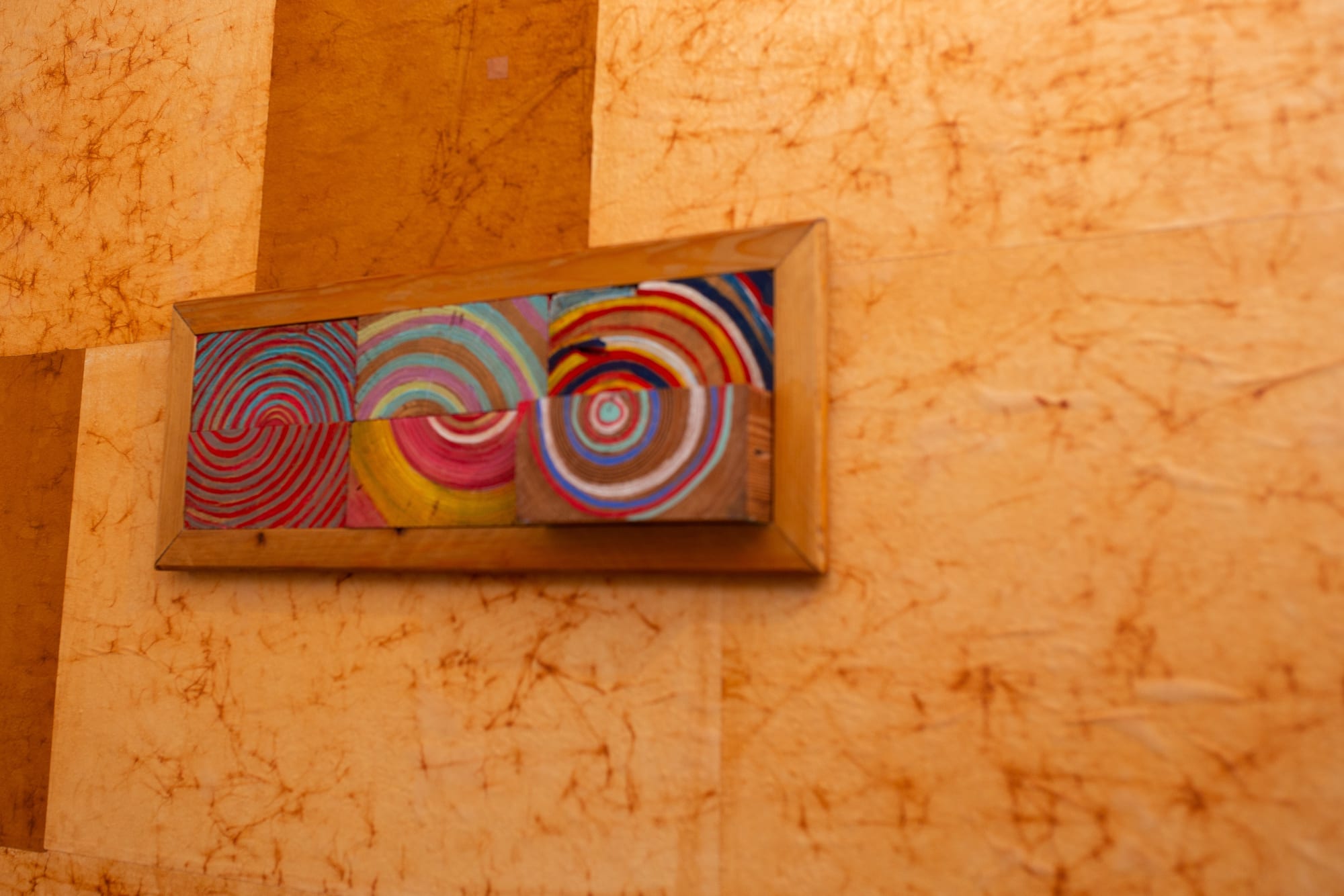 Maderas. 2017. Acrilico sobre madera. Victor Trucco.