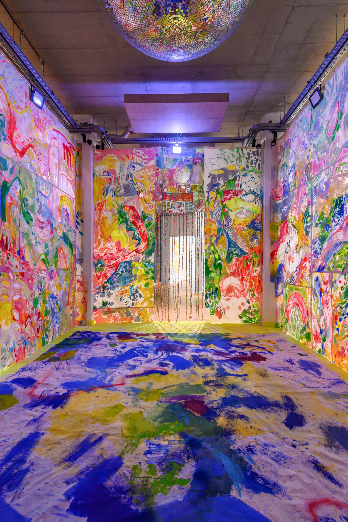 Installation view "The Sun Above All" 2023, Galerie Melbye-Konan